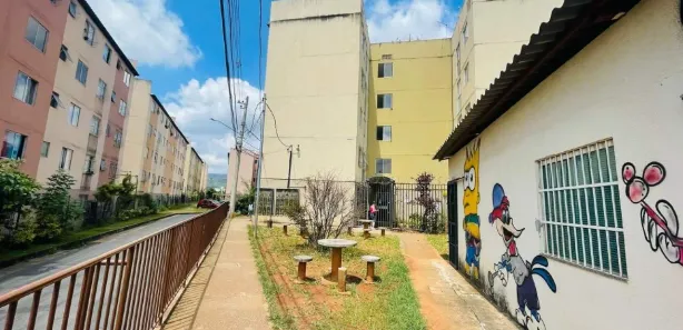Apartamento com 2 Quartos à venda, 43m² no Distrito Industrial do Jatobá (Barreiro), Belo Horizonte