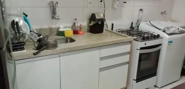 Apartamento com 2 Quartos para alugar, 50m² no Vila de Abrantes (Abrantes), Camaçari