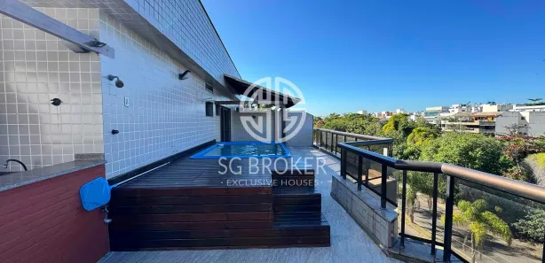 Cobertura com 4 Quartos para alugar, 260m² no Recreio dos Bandeirantes, Rio de Janeiro