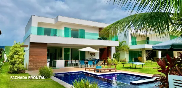 Casa de Condomínio com 6 Quartos para alugar, 480m² no Guarajuba (Monte Gordo), Camaçari