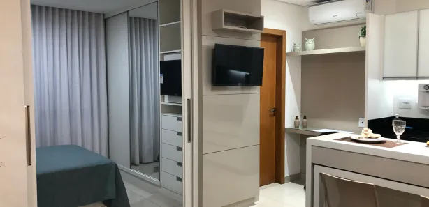 Apartamento com 1 Quarto para alugar, 32m² no Indaiá, Belo Horizonte