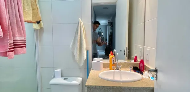 Apartamento com 3 Quartos para alugar, 70m² no Boa União (Abrantes), Camaçari