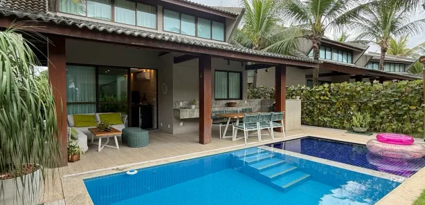 Casa de Condomínio com 4 Quartos à venda, 165m² no Maracaipe, Ipojuca