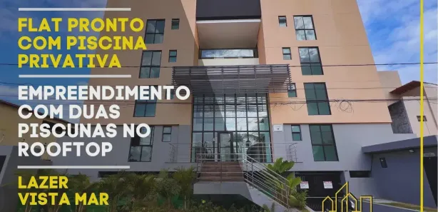 Flat com 1 Quarto à venda, 26m² no Porto de Galinhas, Ipojuca