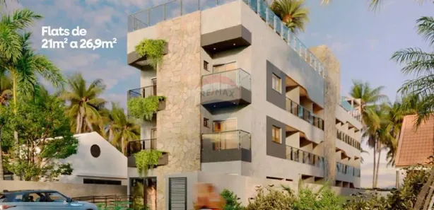 Apartamento com 1 Quarto à venda, 21m² no Enseadinha, Ipojuca