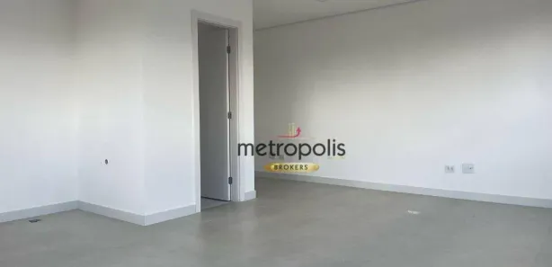 Sala Comercial para venda ou aluguel, 37m² no Vila Assunção, Santo André