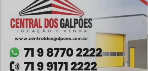 Galpão/Depósito/Armazém para venda ou aluguel, 1000m² no , Simões Filho