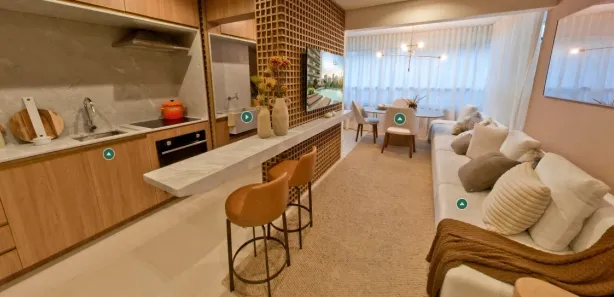 Apartamento à venda, 2 Suítes com 1 Vaga no Moema, São Paulo