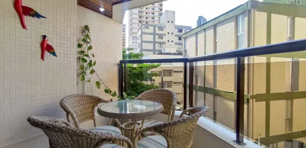 Apartamento com 3 Quartos à venda, 110m² no Vila Alzira, Guarujá