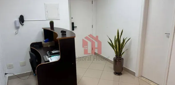 Sala Comercial para venda ou aluguel, 61m² no Aparecida, Santos