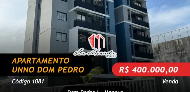 Apartamento com 2 Quartos à venda, 53m² no Dom Pedro I, Manaus