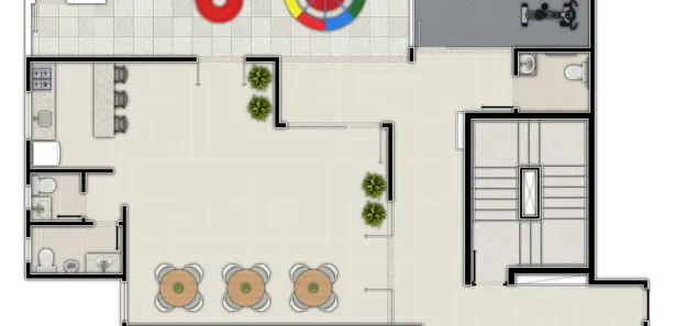 Apartamento com 3 Quartos para alugar, 77m² no Serra, Belo Horizonte