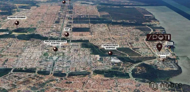 Flat com 1 Quarto à venda, 38m² no Graciosa - Orla 14, Palmas