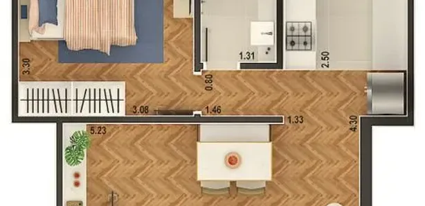 Apartamento com 1 Quarto à venda, 42m² no Jardim Botânico, Rio de Janeiro