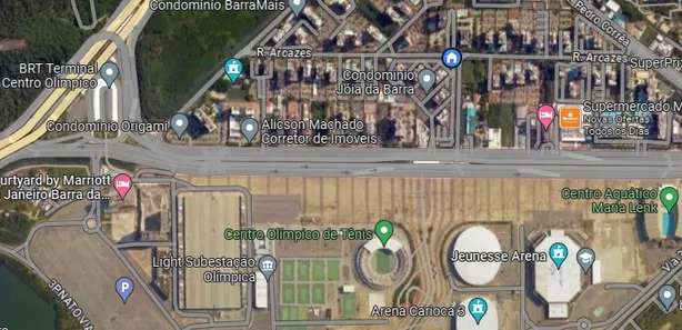 Lote/Terreno para alugar, 3000m² no Barra Olímpica, Rio de Janeiro