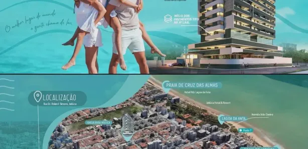 Apartamento com 2 Quartos à venda, 84m² no Jatiúca, Maceió
