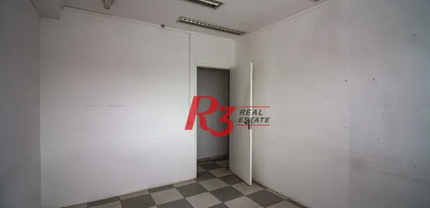 Sala Comercial para alugar, 44m² no Gonzaga, Santos