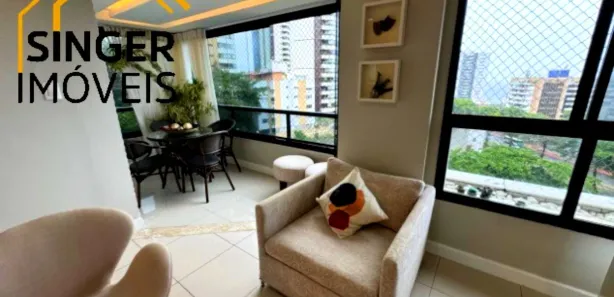 Apartamento com 4 Quartos à venda, 144m² no Chame-Chame, Salvador