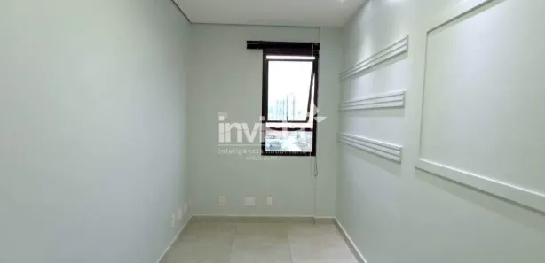 Sala Comercial para alugar, 46m² no Macuco, Santos