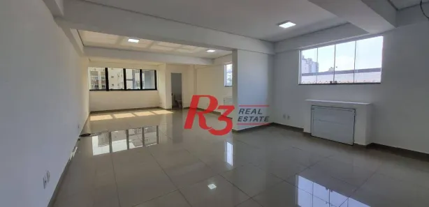 Sala Comercial para alugar, 52m² no Aparecida, Santos