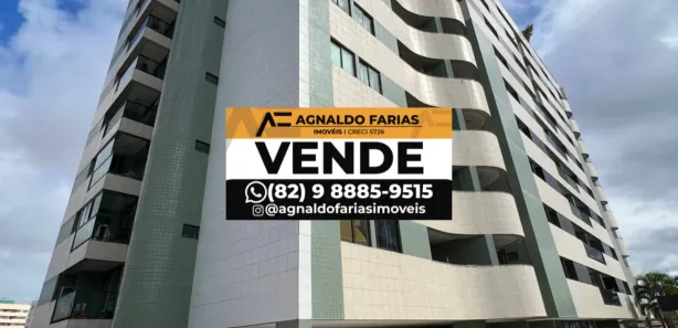 Apartamento com 2 Quartos à venda, 55m² no Jatiúca, Maceió