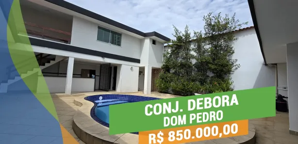 Sobrado com 4 Quartos para venda ou aluguel, 450m² no Dom Pedro I, Manaus