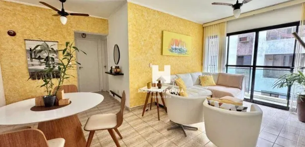 Apartamento com 2 Quartos à venda, 90m² no Jardim Las Palmas, Guarujá