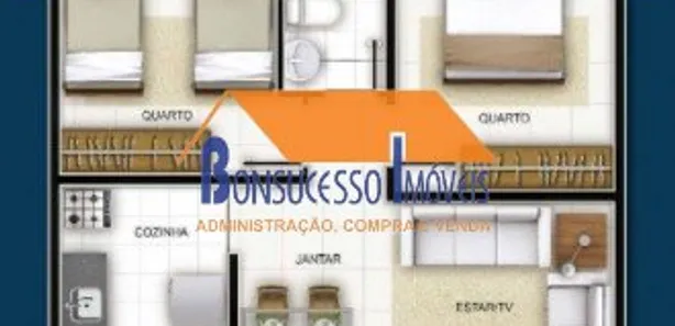 Apartamento com 2 Quartos à venda, 43m² no Madre Gertrudes, Belo Horizonte