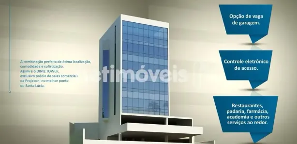 Sala Comercial à venda, 25m² no Santa Lúcia, Belo Horizonte