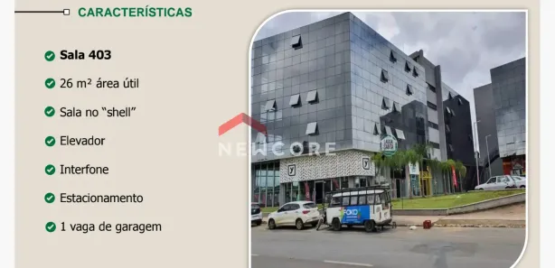 Sala Comercial com 1 Quarto à venda, 26m² no Centro, Lagoa Santa