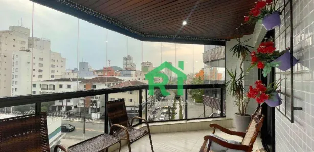Apartamento com 3 Quartos à venda, 115m² no Vila Alzira, Guarujá