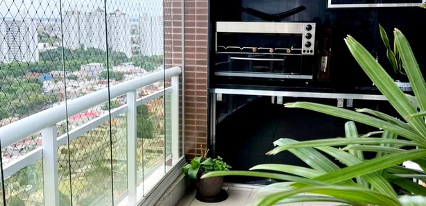 Apartamento com 3 Quartos para alugar, 133m² no Dom Pedro I, Manaus