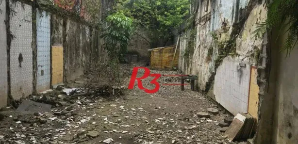 Lote/Terreno à venda, 286m² no Paquetá, Santos