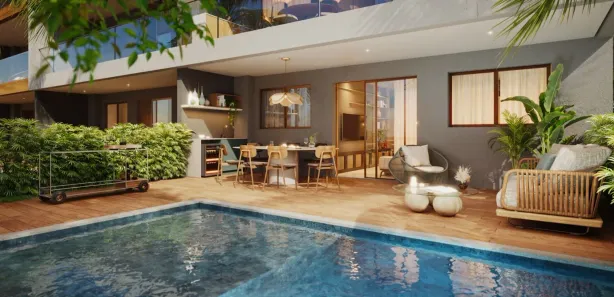 Flat com 4 Quartos à venda, 156m² no Maracaipe, Ipojuca