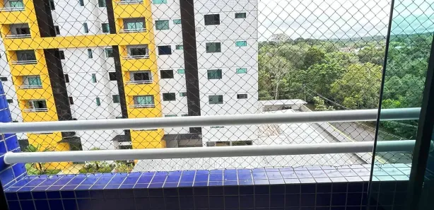 Apartamento com 3 Quartos para alugar, 94m² no Ponta Negra, Manaus