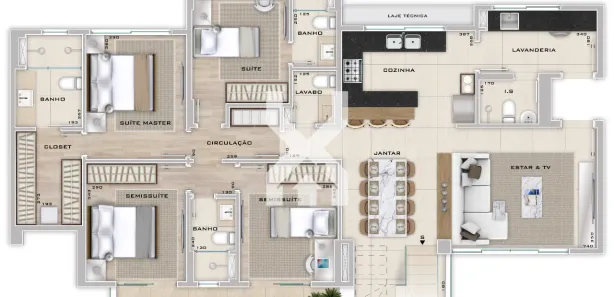 Cobertura com 4 Quartos à venda, 262m² no Cruzeiro, Belo Horizonte