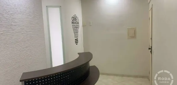 Sala Comercial com 1 Quarto para alugar, 44m² no Aparecida, Santos