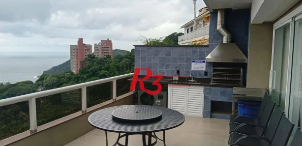 Cobertura com 4 Quartos à venda, 255m² no Balneário Mar Casado, Guarujá