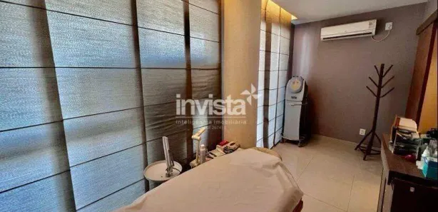 Sala Comercial com 1 Quarto para alugar, 44m² no Boqueirão, Santos