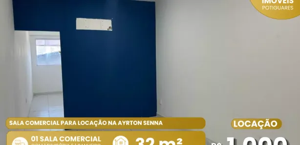 Sala Comercial para alugar, 32m² no Neópolis, Natal