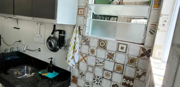 Apartamento com 1 Quarto para alugar, 38m² no Itapuã, Salvador