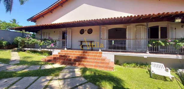 Casa com 4 Quartos para venda ou aluguel, 385m² no Balneário Praia do Pernambuco, Guarujá