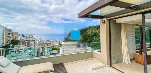 Cobertura com 3 Quartos para alugar, 307m² no Leblon, Rio de Janeiro