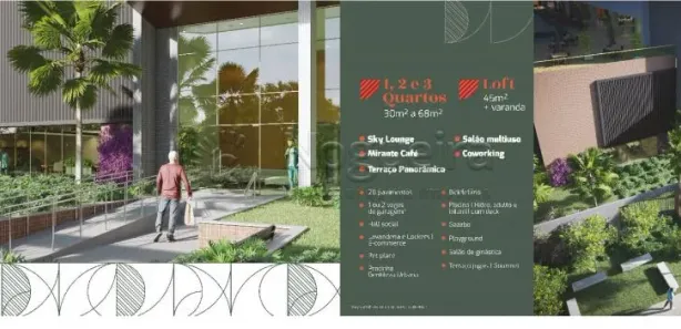 Apartamento com 2 Quartos à venda, 45m² no Boa Vista, Recife