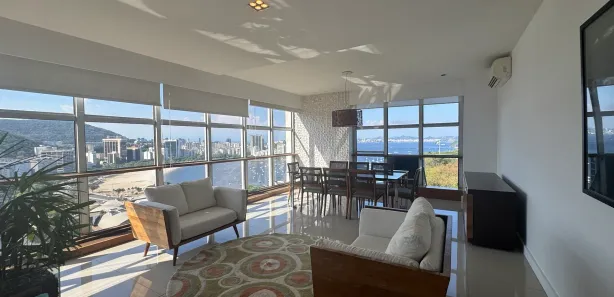 Apartamento com 4 Quartos para alugar, 200m² no Botafogo, Rio de Janeiro