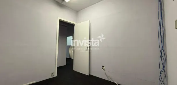 Sala Comercial para alugar, 118m² no Centro, Santos