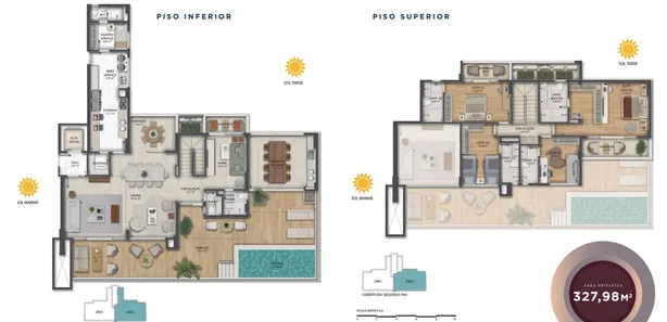 Apartamento com 4 Quartos à venda, 222m² no Pituba, Salvador