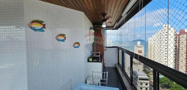 Apartamento com 3 Quartos à venda, 114m² no Vila Alzira, Guarujá