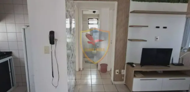 Apartamento com 2 Quartos para alugar, 55m² no Ponta Negra, Natal