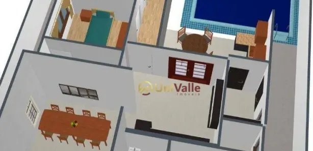 Casa de Condomínio com 3 Quartos à venda, 180m² no Condomínio Terras do Vale, Caçapava